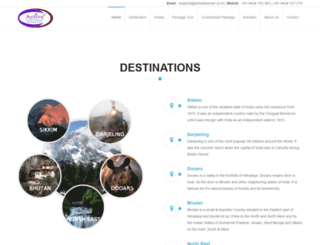activetourism.co.in screenshot