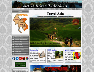 activetravelindochina.com screenshot