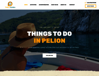 activities-pelion.gr screenshot