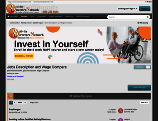 activitydirectorjobs.com screenshot