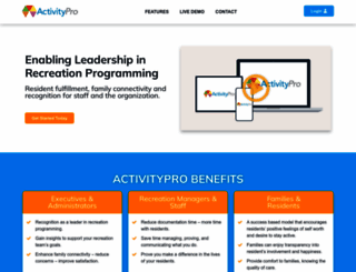 Access activitypro.net. ActivityPro