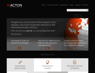acton.com screenshot