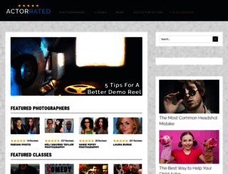 actorrated.com screenshot