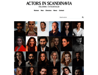 actorsinscandinavia.com screenshot