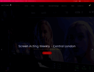 actorsstudio.co.uk screenshot