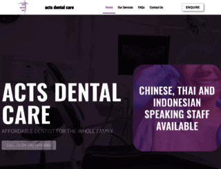 acts.dental screenshot