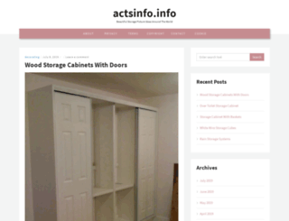 actsinfo.info screenshot