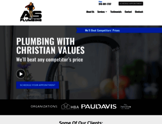 actsofserviceplumbing.com screenshot
