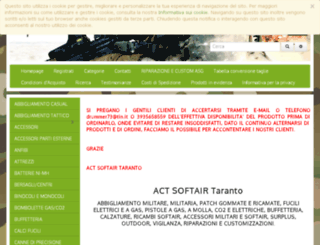 actsoftair.it screenshot