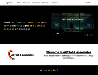 actsol.in screenshot