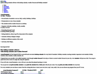 actualreminder.com screenshot