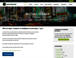 actulligence.com screenshot