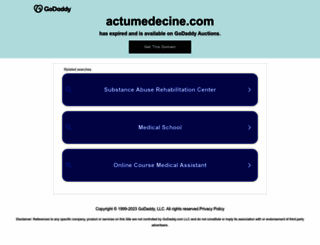 actumedecine.com screenshot