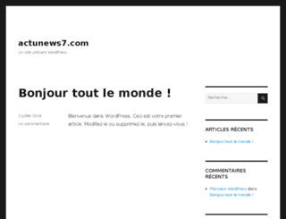 actunews7.com screenshot