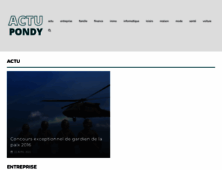actupondy.com screenshot
