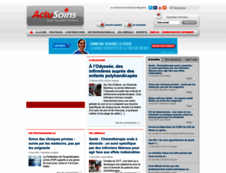 actusoins.com screenshot
