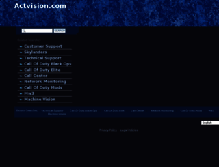 actvision.com screenshot