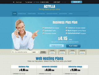 actylla.com screenshot