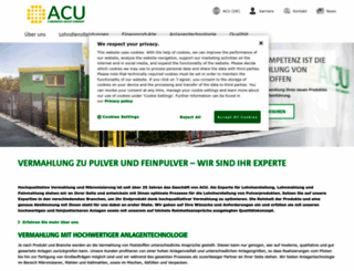 acu-pharma.com screenshot