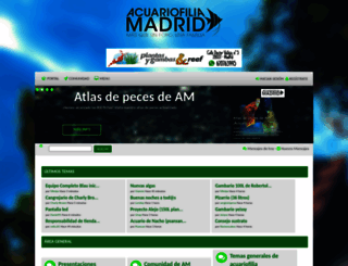 acuariofiliamadrid.org screenshot