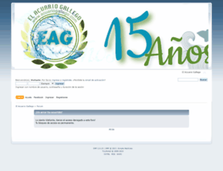 acuariogallego.com screenshot