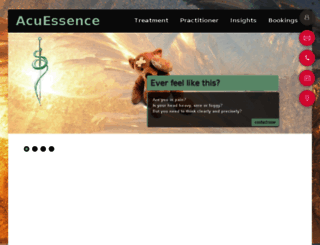 acuessence.org screenshot