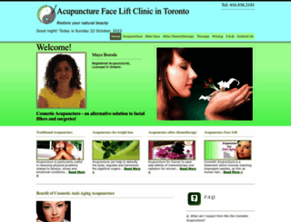 acufacelift-toronto.com screenshot