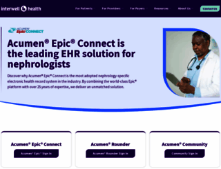 acumenmd.com screenshot