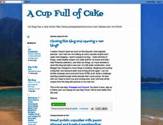 acupfullofcake.blogspot.com screenshot
