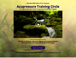 acupressurecircle.com screenshot