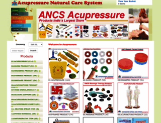 acupressures.com screenshot