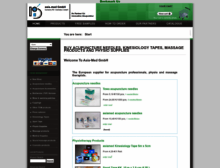 acupuncture-sales.com screenshot