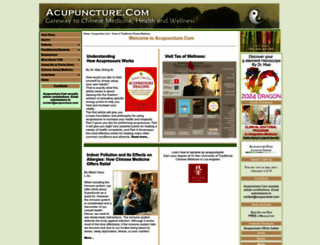 acupuncture.com screenshot