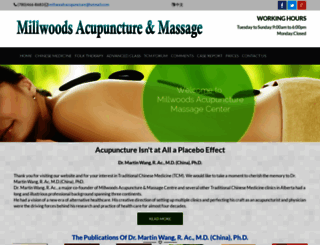 acupuncture123.ca screenshot
