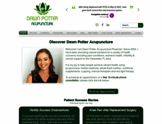 acupuncturebydawn.com screenshot