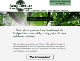 acupuncturecapecod.com screenshot