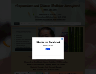 acupuncturechinesemedicinesunnybankbrisbane.com screenshot