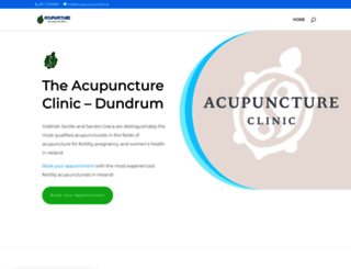 acupunctureclinic.ie screenshot