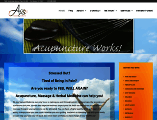 acupunctureclinicfortmyers.com screenshot