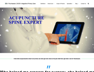 acupunctureinsteadofsurgery.com screenshot