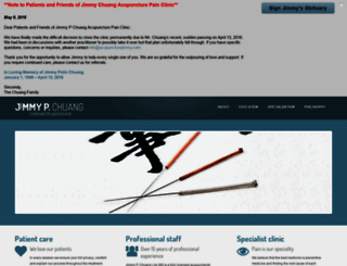 acupuncturejimmy.com screenshot