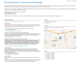 acupuncturemassage.fullslate.com screenshot
