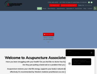 acupunctureofcastlerock.com screenshot