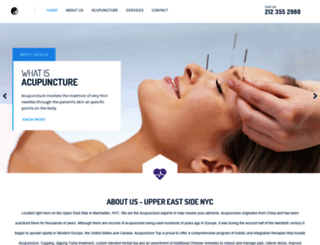 acupunctureon.com screenshot