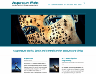 acupunctureworks.co.uk screenshot