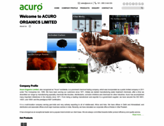 acuro.in screenshot