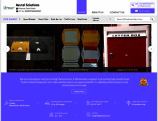 acutesafety.co.in screenshot