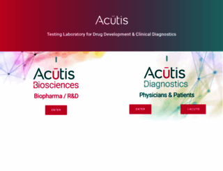 acutis.com screenshot