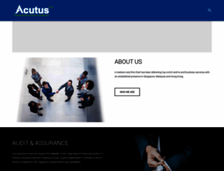 acutus-ca.com screenshot