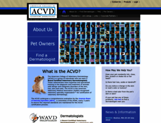 acvd.org screenshot